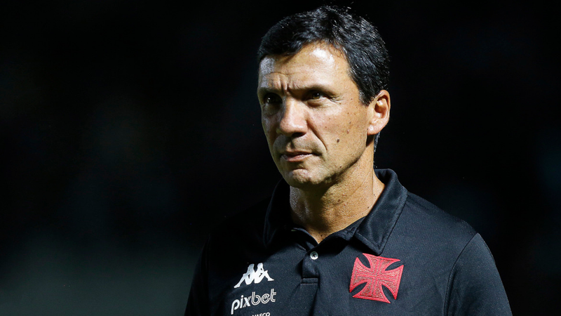 Zé Ricardo não saiu muito satisfeito com a derrota do Vasco para o Flamengo na semifinal do Carioca - Rafael Ribeiro/Vasco