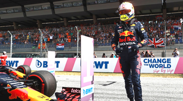 Verstappen em frente a pole conquistada no GP da Áustria - GettyImages