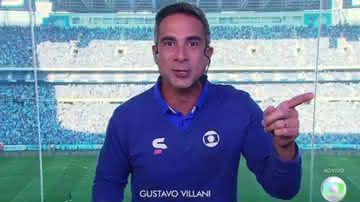 Villani teve estilo da narração criticado durante a Copa do Mundo - Reprodução/TV Globo