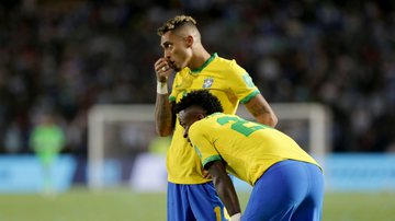 Vinicius Jr e Raphinha são destaque na Seleção Brasileira - Crédito: Getty Images