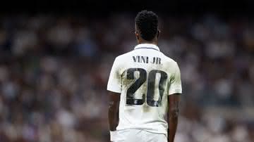 Vinícius Jr voltou a ser alvo de polêmica após atuação pelo Real Madrid no Wanda Metropolitano - GettyImages