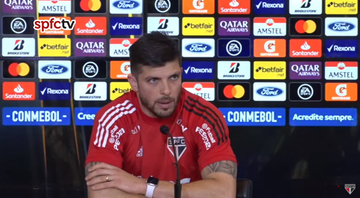 Volpi vê São Paulo confiante em “jogo dificílimo” contra o River Plate - YouTube/ São Paulo TV