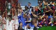 Chelsea, Milan e Barcelona foram três equipes que perderam finais de Champions antes de conquistar o troféu - Getty Images