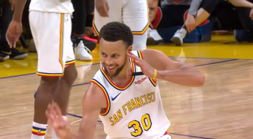 Após 58 jogos, Curry volta às quadras e brilha pelos Warriors - YouTube/ NBA