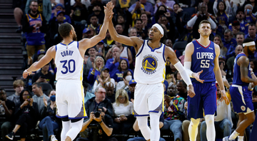 Golden State Warriors bate Los Angeles Clippers na NBA - Getty Images