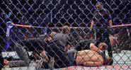 Em luta contra Uriah Hall, Weidman sofreu uma lesão igual a de Anderson Silva no UFC - GettyImages