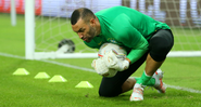 Weverton se lesiona em treino da Seleção Brasileira - Getty Images