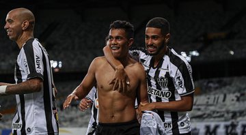 Jovens se destacaram na vitória do Atlético sobre o URT - Pedro Souza / Atlético