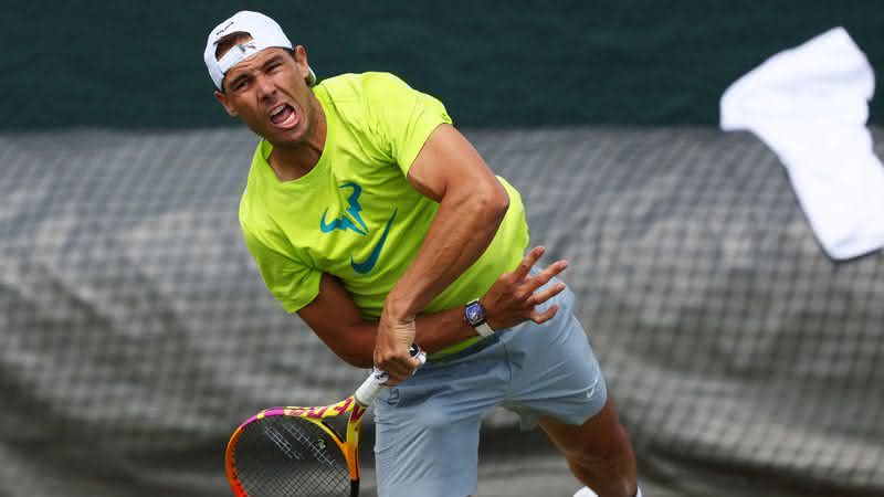Rafael Nadal vai estrear em Wimbledon e ganhou o apoio de uma lenda do tênis - GettyImages