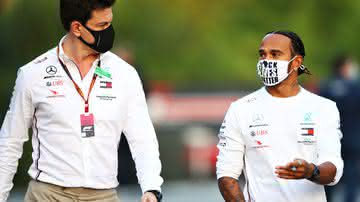 Toto Wolff, chefe da Mercedes na F1, - Getty Images