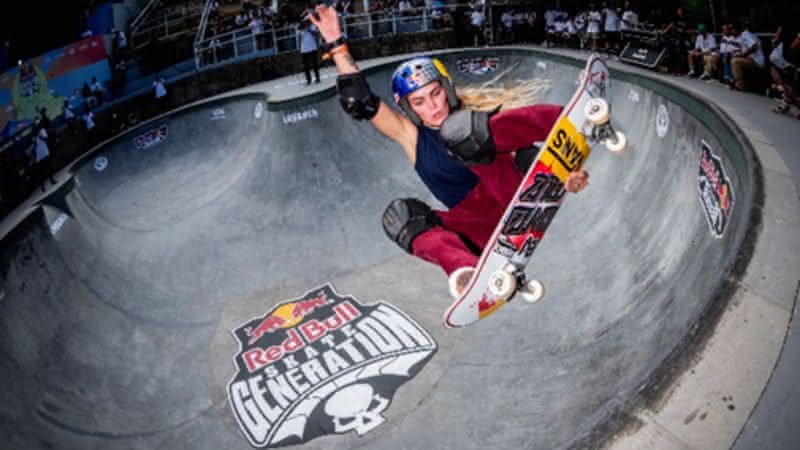 Yndiara Asp, skatista brasileira - Marcelo Maragni/Red Bull Content Pool
