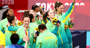 Jogadoras do Brasil, treinadas por Zé Roberto, e que foram convocadas para o Sul-Americano feminino de vôlei - GettyImages