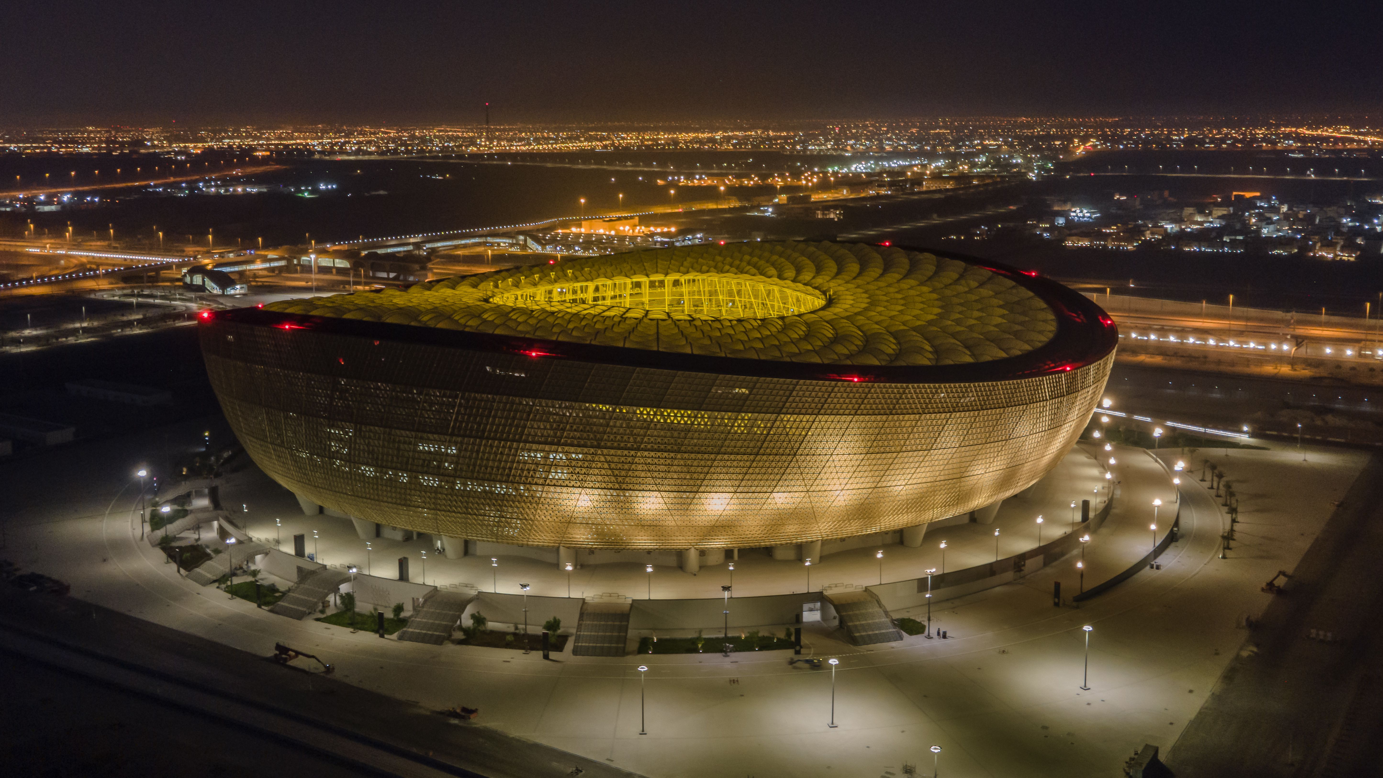 Estádio Lusail, palco da grande final da Copa do Mundo 2022 (Crédito: Getty Images)