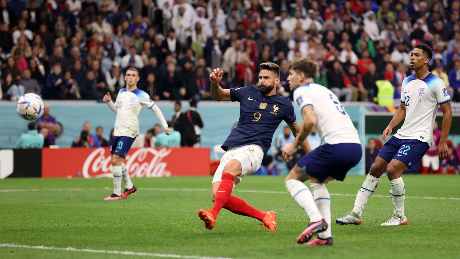 França elimina a Inglaterra na Copa do Mundo 2022
