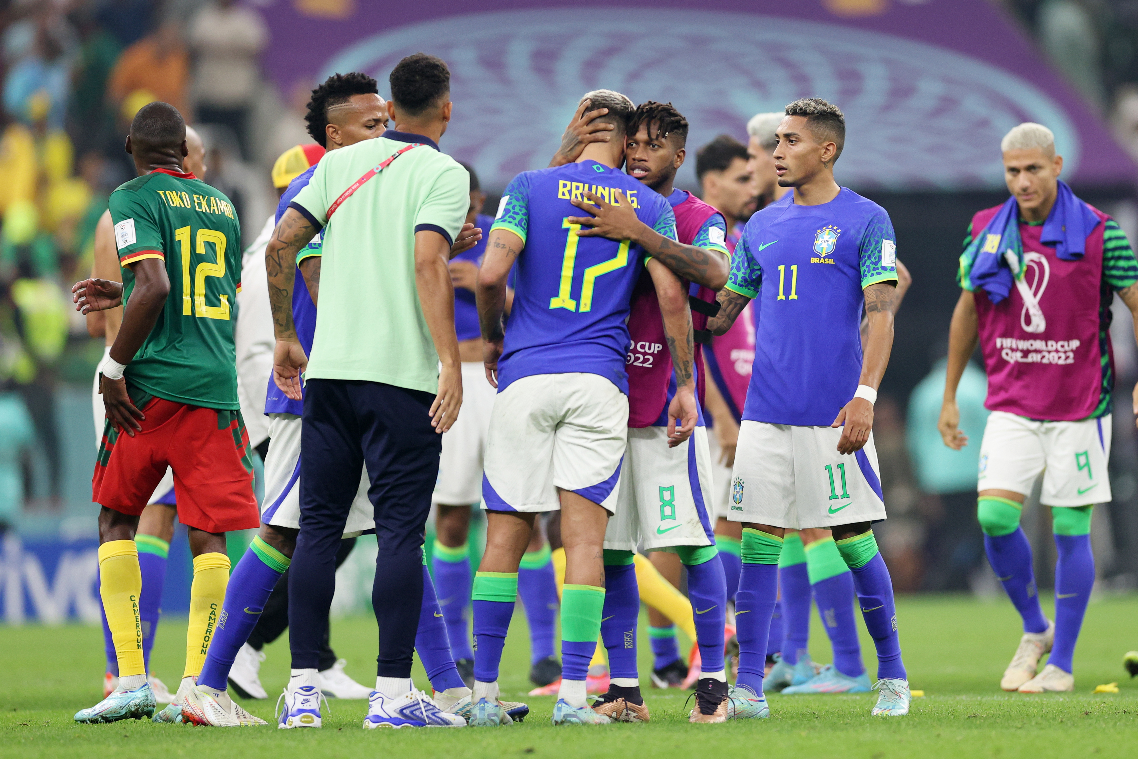 Brasil foi derrotado para Camarões na Copa do Mundo