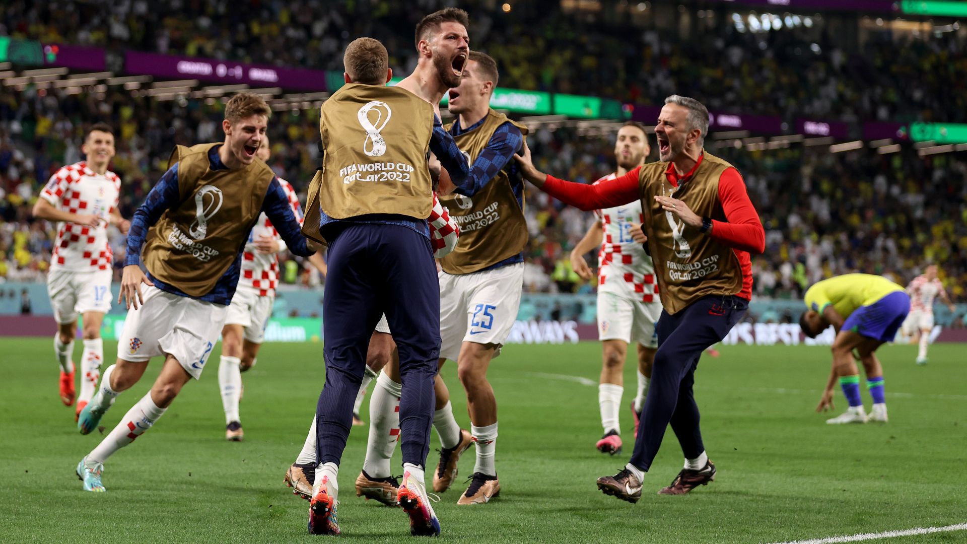 A Croácia eliminou o Brasil na Copa do Mundo 2022