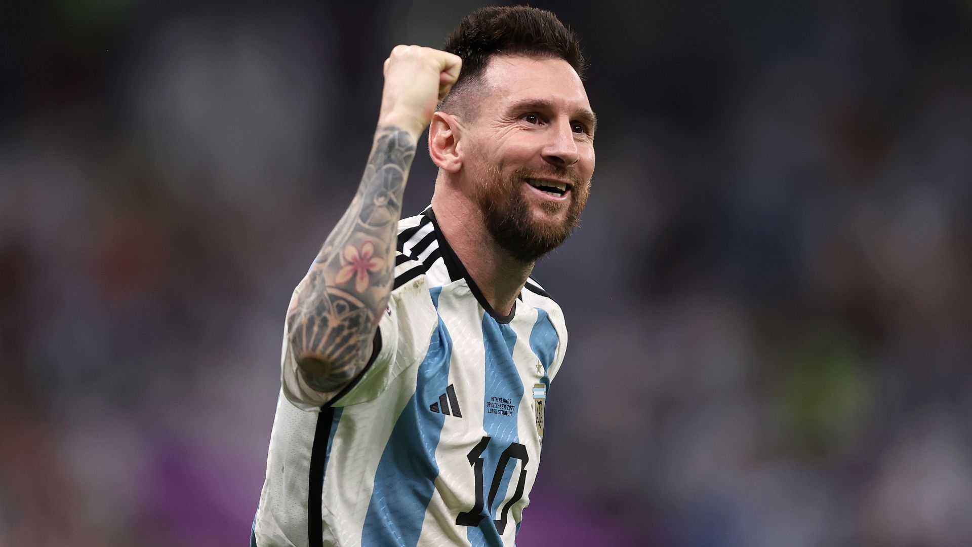 Messi em campo pela Argentina