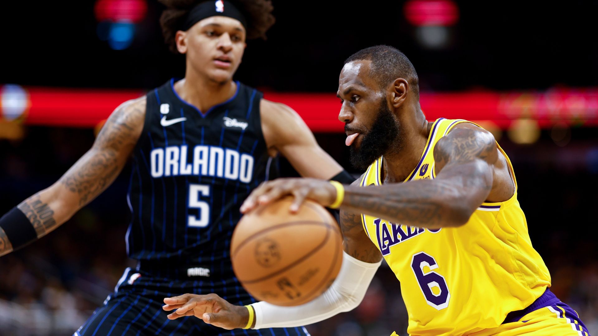 Los Angeles Lakers vence o Orlando Magic na NBA