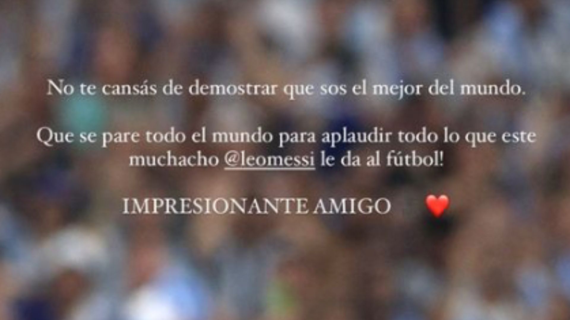 Mensagem de Suárez à Messi após jogo da Copa do Mundo