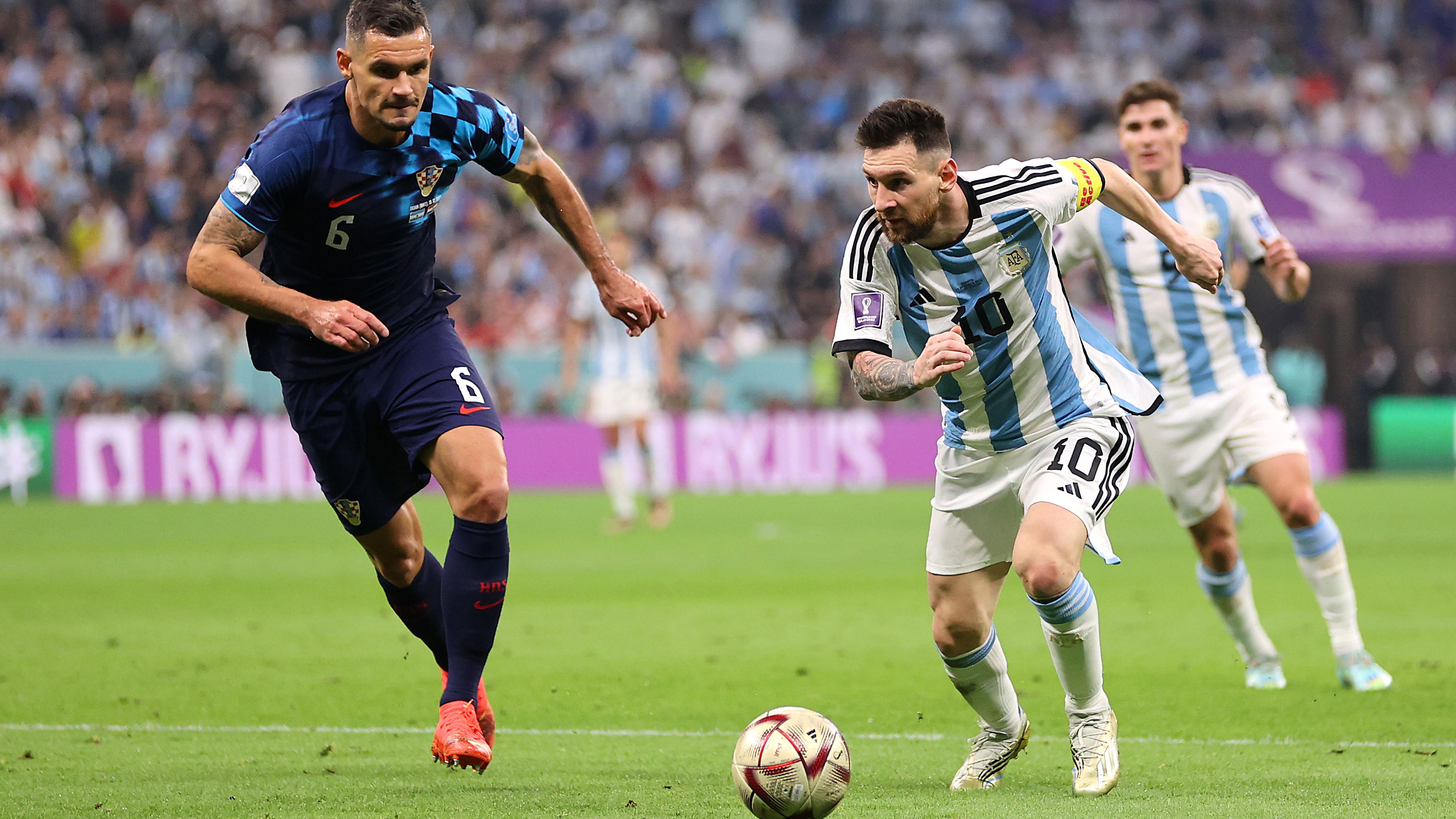 Messi teve grande atuação na semifinal da Copa do Mundo