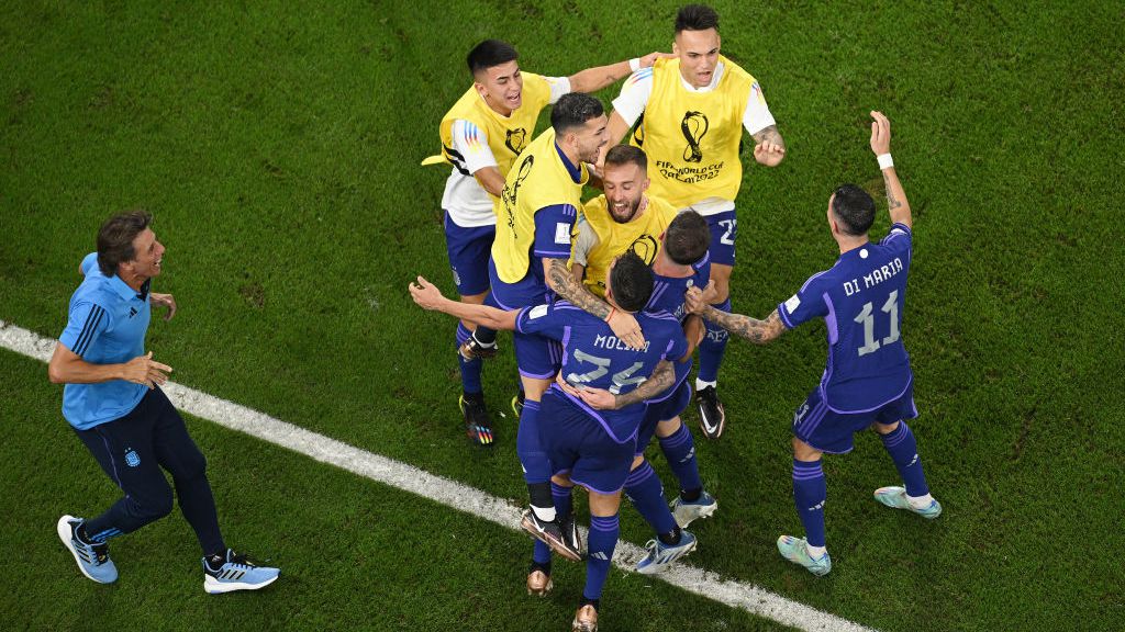 Argentina de Di María venceu a Polônia na Copa do Mundo 2022