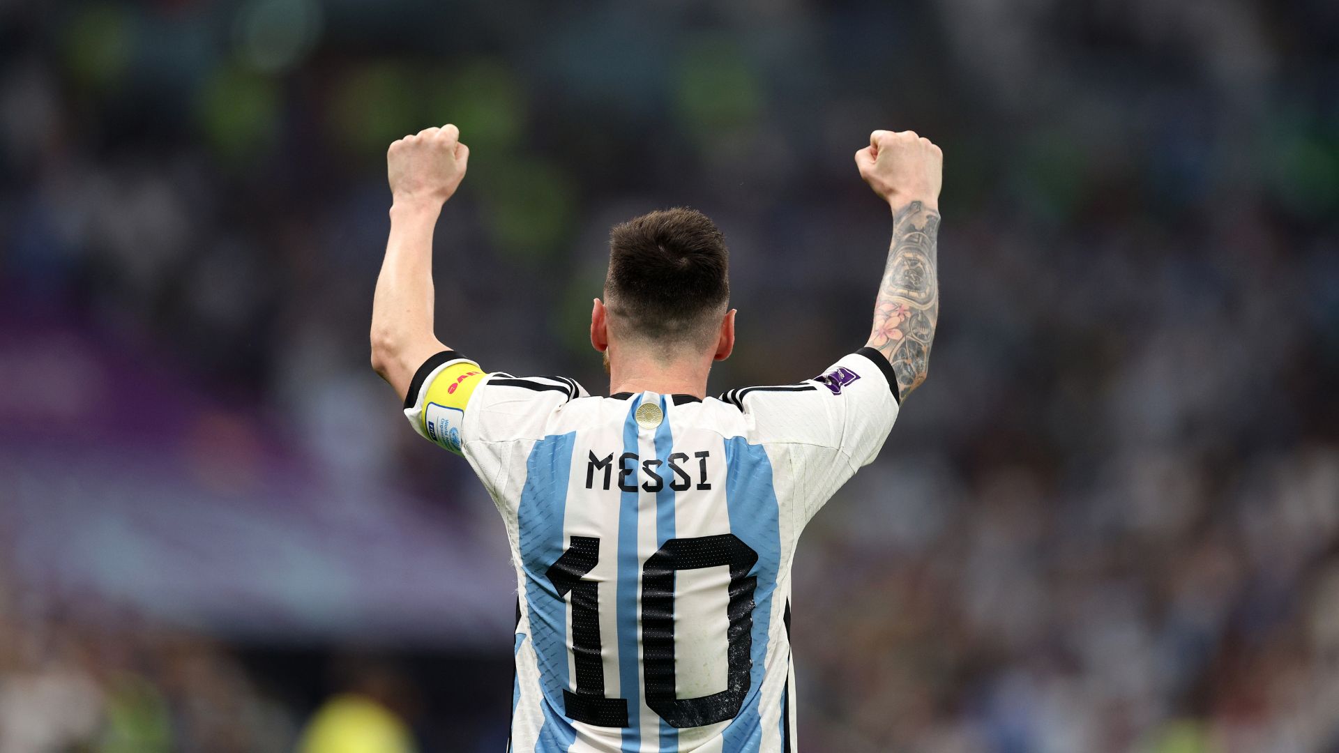 Messi, ídolo da Argentina, vai à final da Copa do Mundo 2022