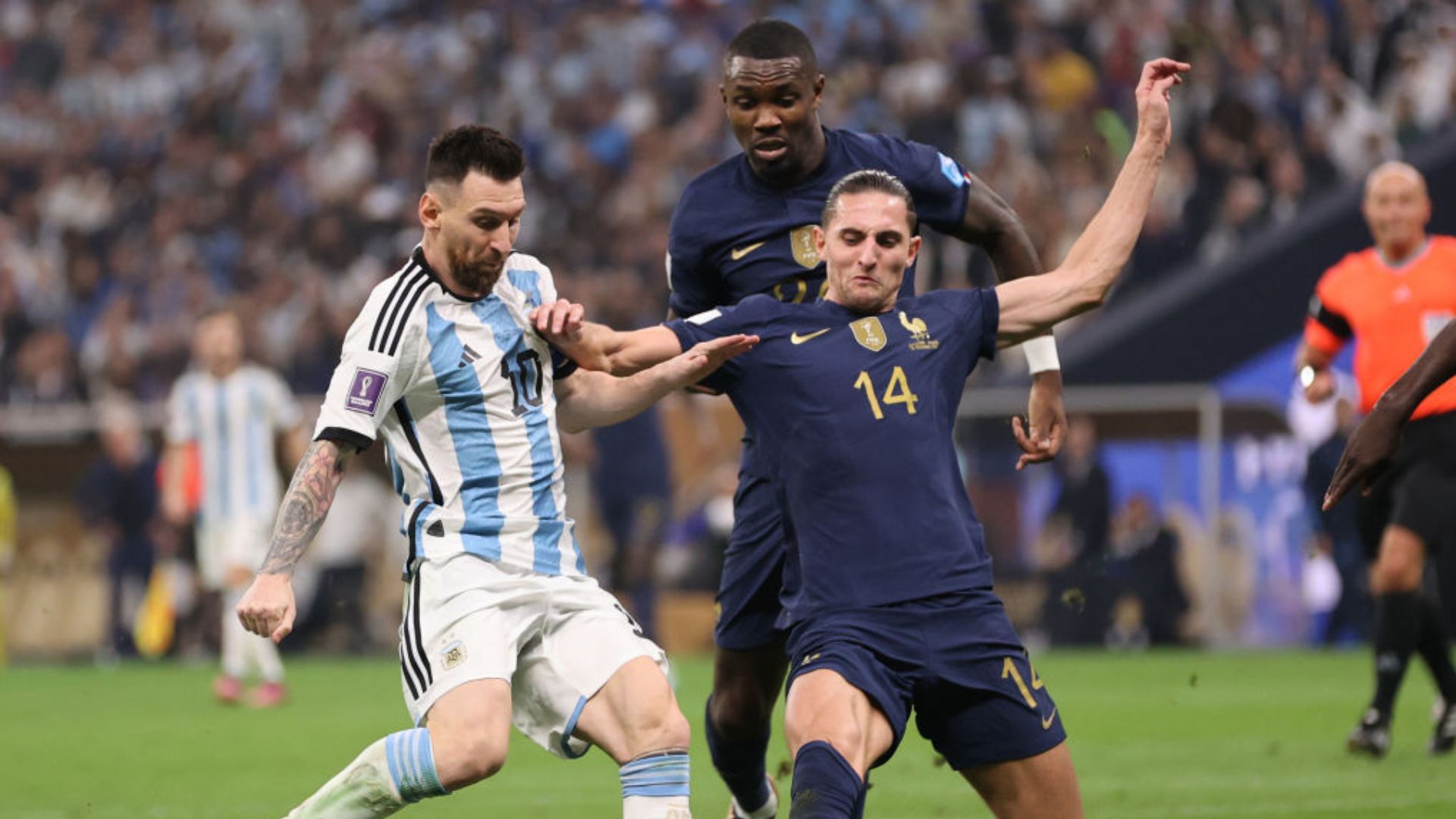 Messi em ação pela Argentina