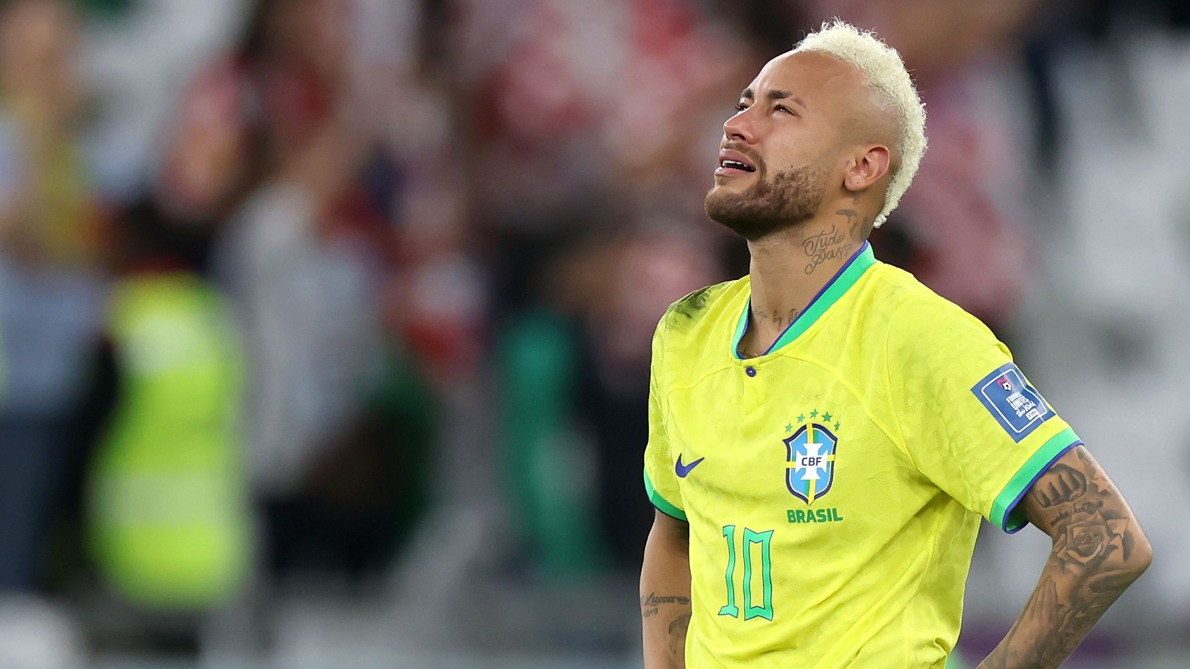 Neymar afirmou estar psicologicamente destruído após eliminação da Copa do Mundo