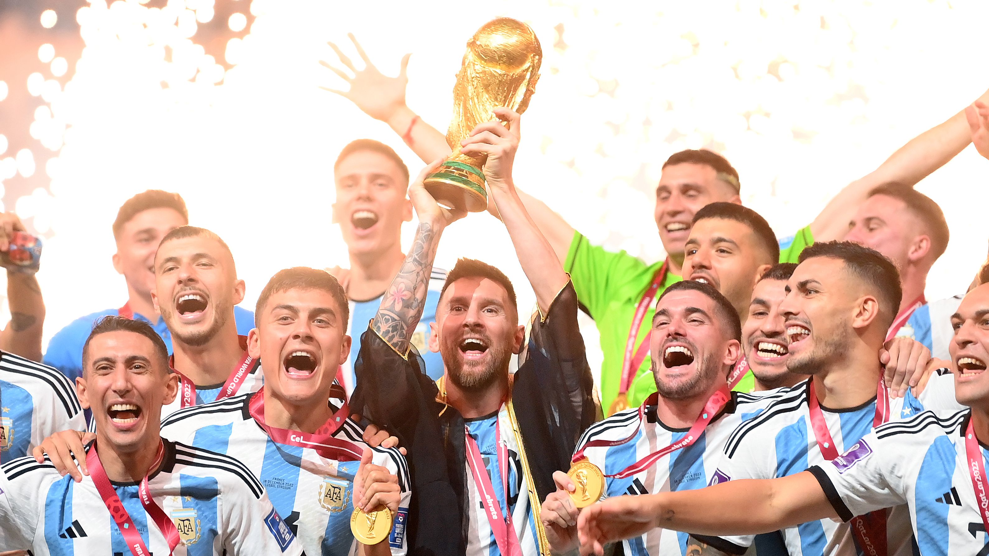 Argentina campeã da Copa do Mundo 2022 (Crédito: Getty Images)