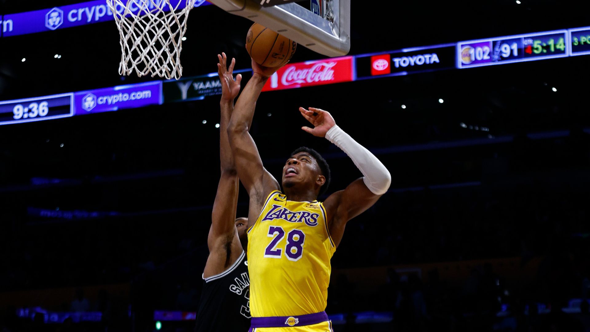 Lakers vence San Antonio Spurs na NBA
