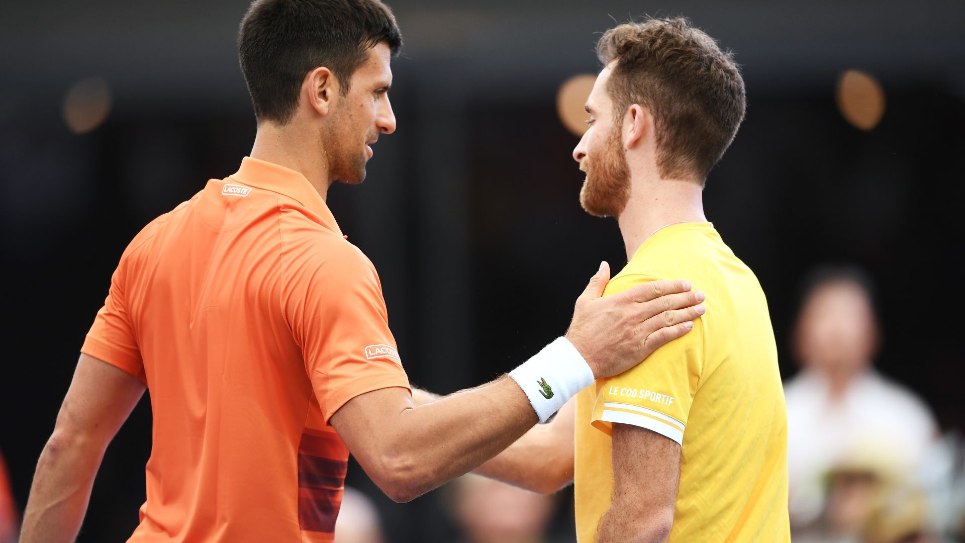 Djokovic no ATP de Adelaide, realizado na Austrália
