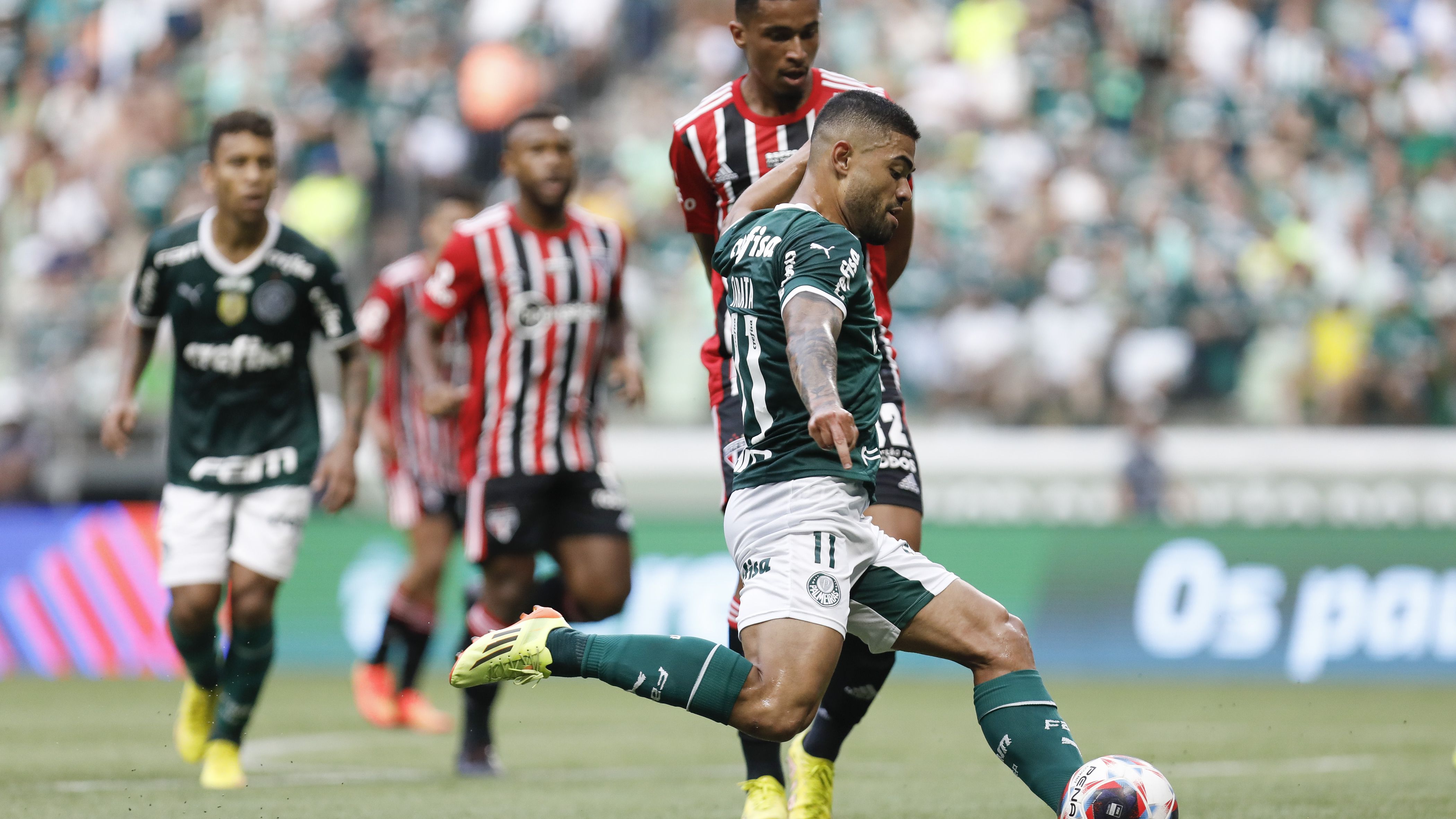 Palmeiras empatou com o São Paulo na última rodada