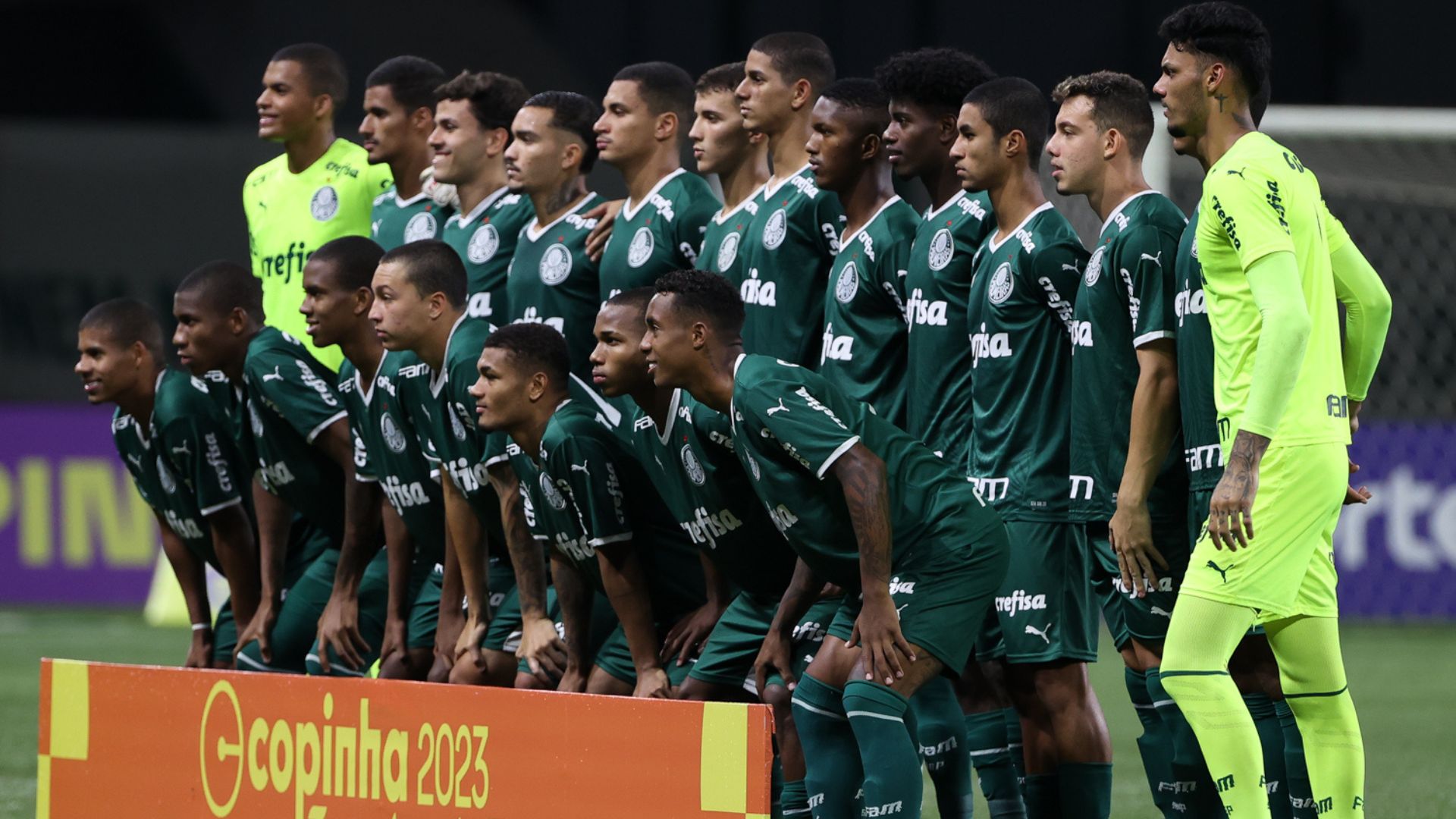 Elenco do Palmeiras na Copinha 2023