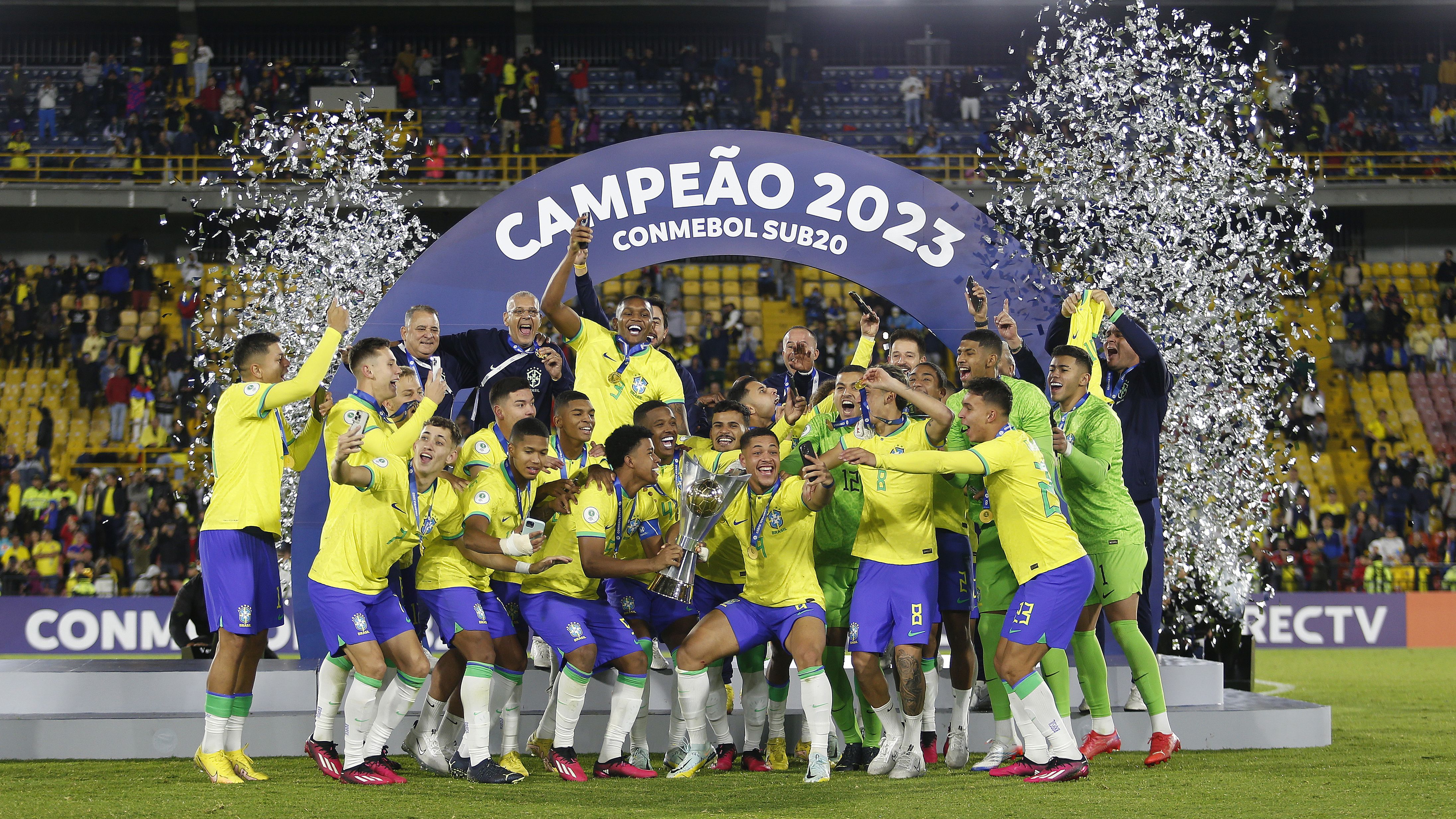 Brasil foi campeão do Sul-Americano sub-20