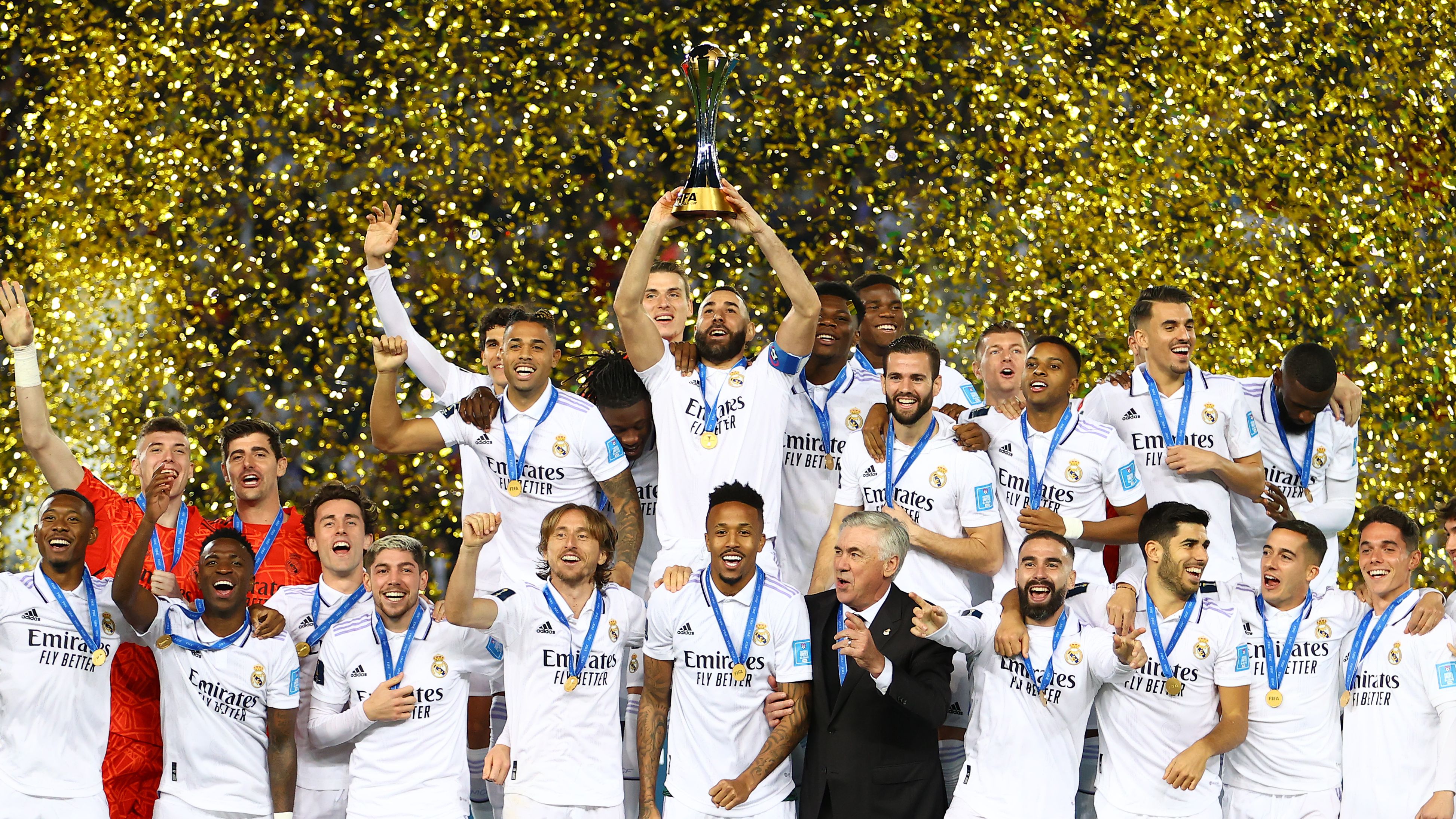 Real Madrid foi o grande campeão do Mundial de Clubes 2023 (Crédito: Getty Images)