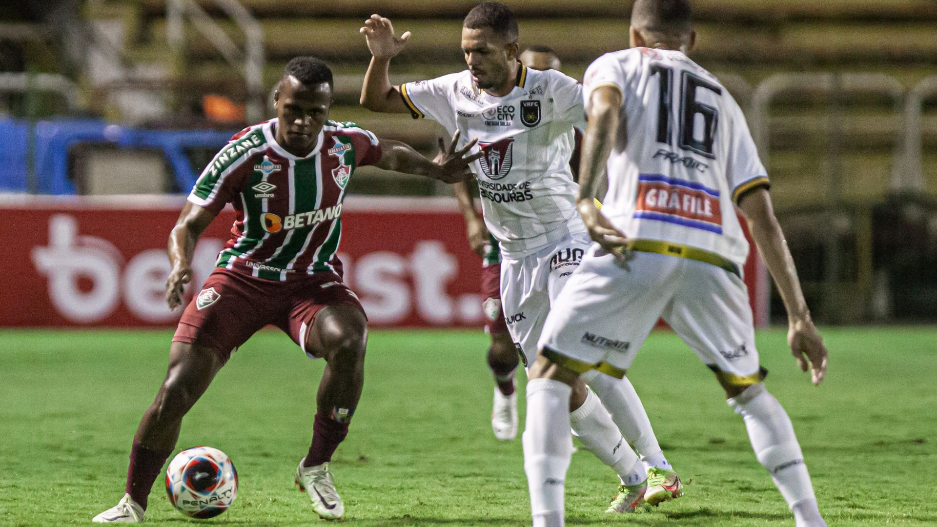 Fluminense em campo no Campeonato Carioca