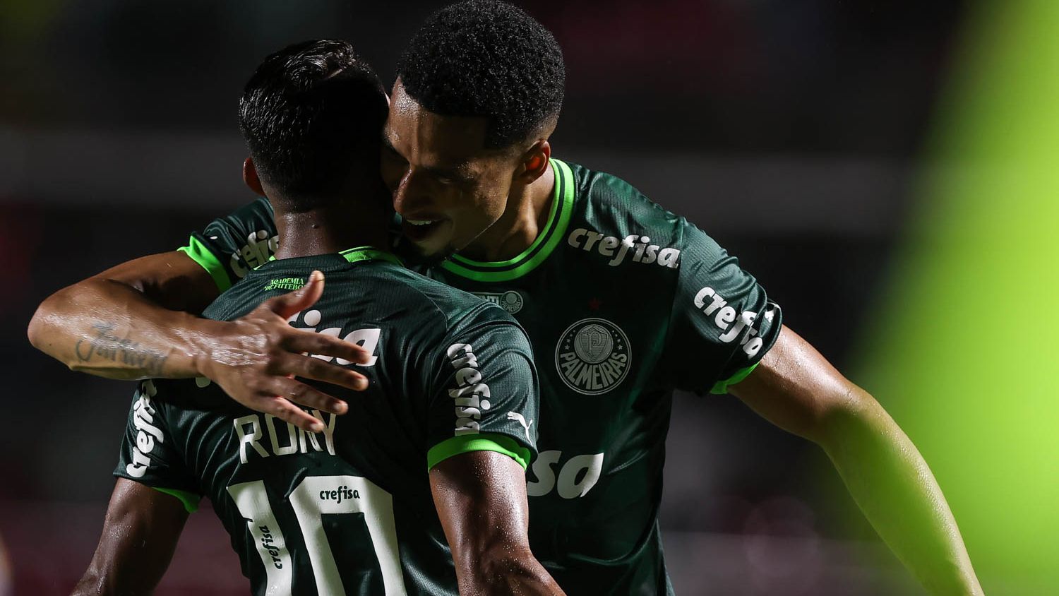 Palmeiras venceu o Santos na última rodada do campeonato