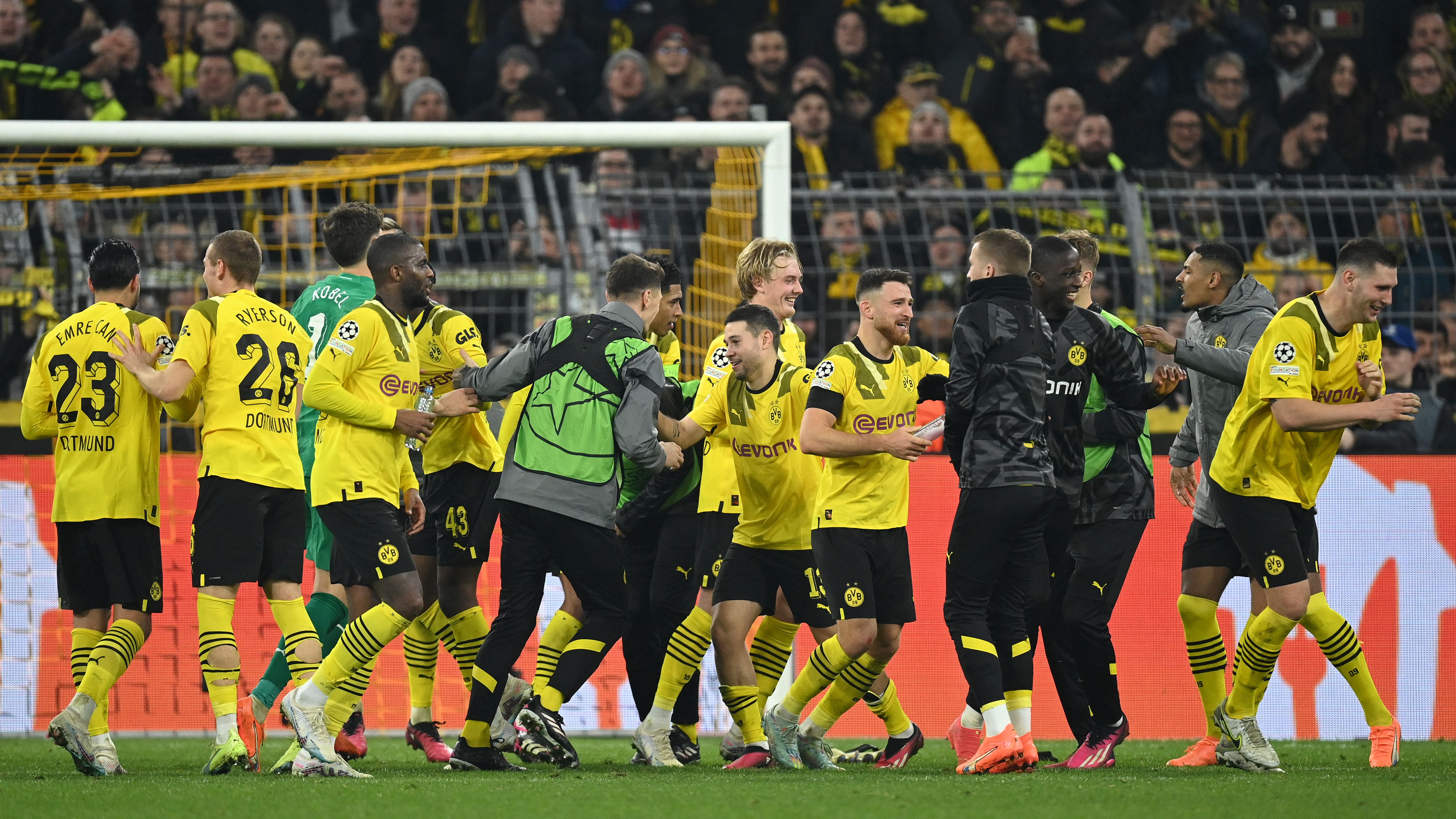 O Borussia joga pelo empate na volta das oitavas de final