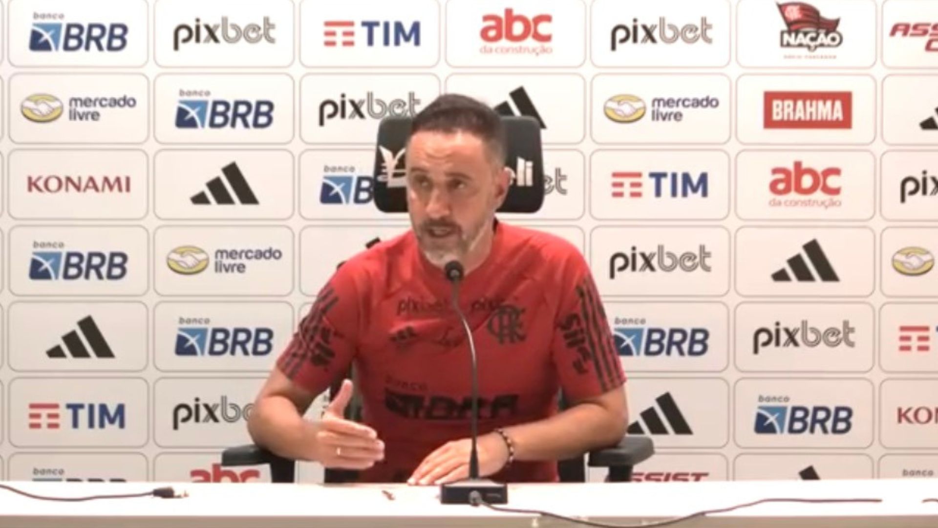 Vítor Pereira, técnico do Flamengo