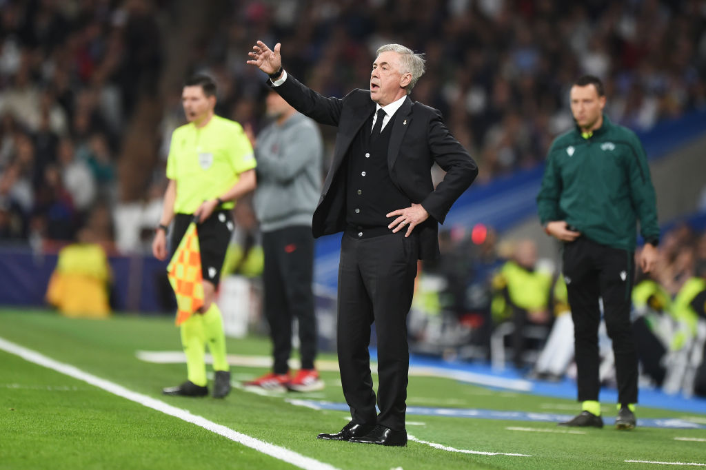 Carlo Ancelotti é o favorito para assumir o cargo de treinador da Seleção Brasileira (Crédito: Getty Images)