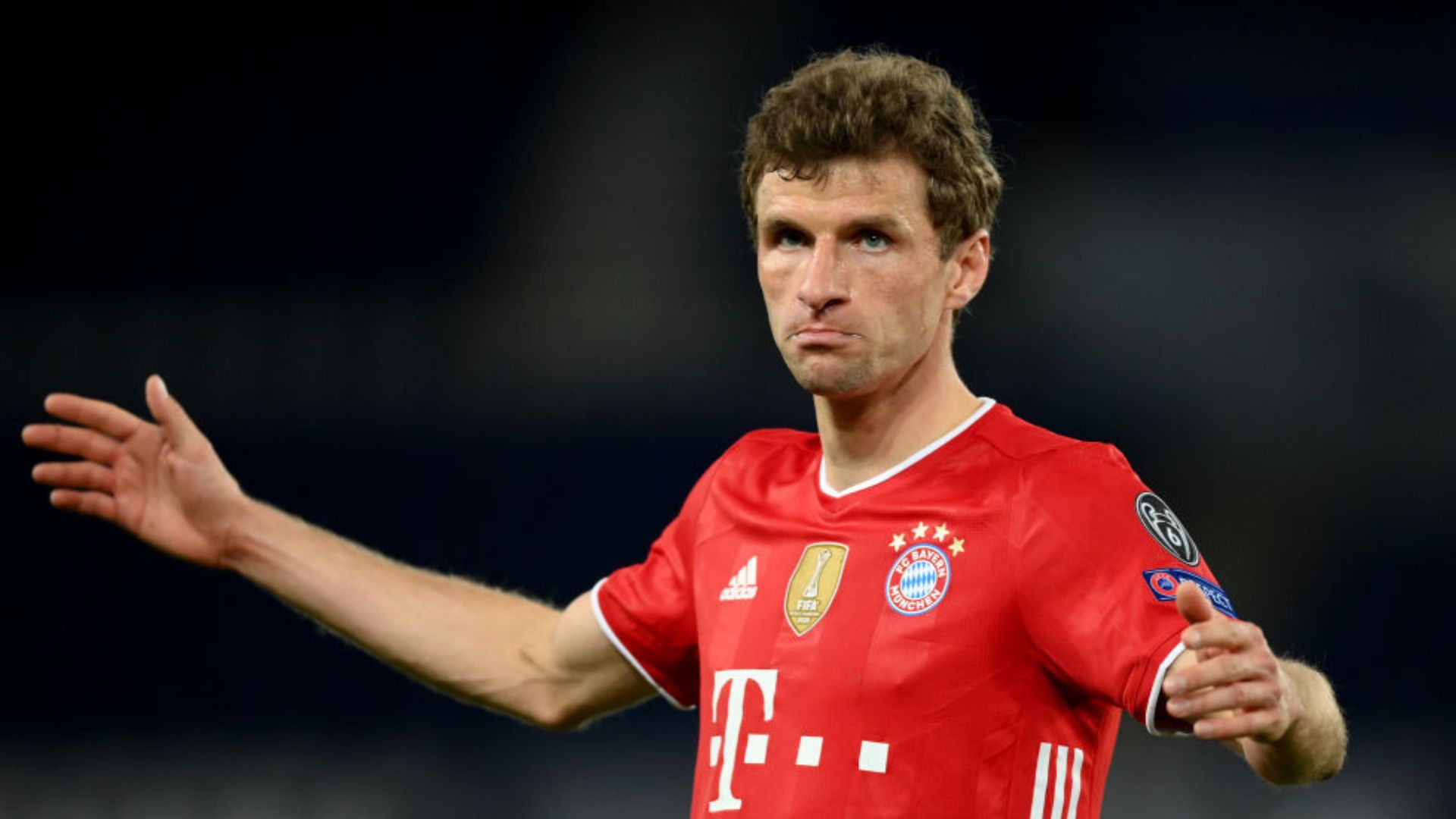 Müller em ação pelo Bayern