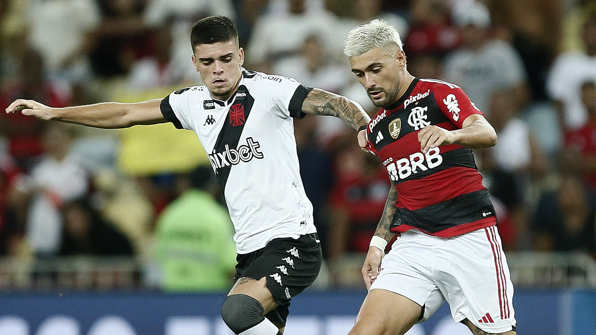 Primeiro confronto terminou com vitória do Flamengo (Crédito: Daniel Ramalho / Vasco)