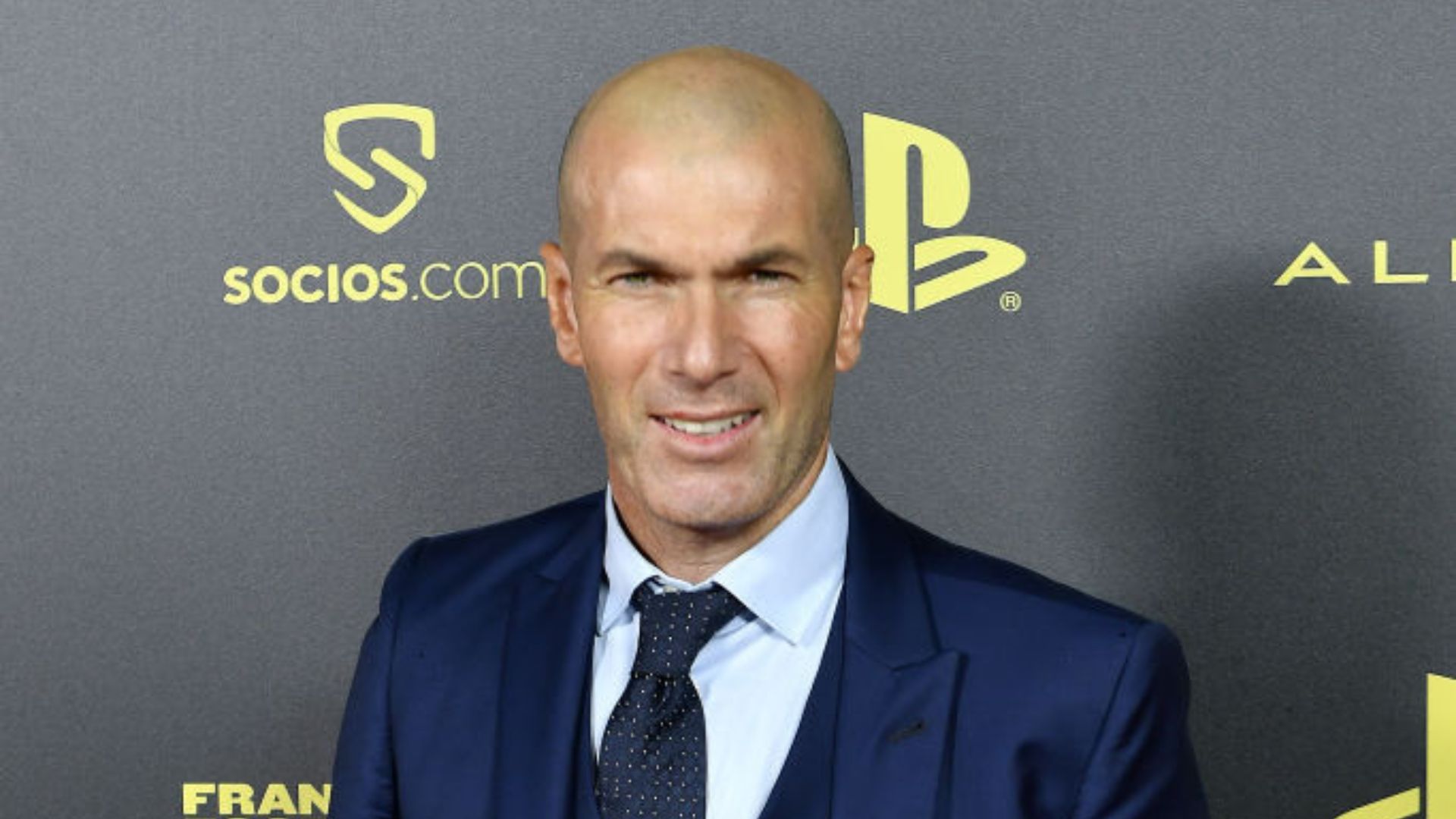 Zidane na premiação do The Best