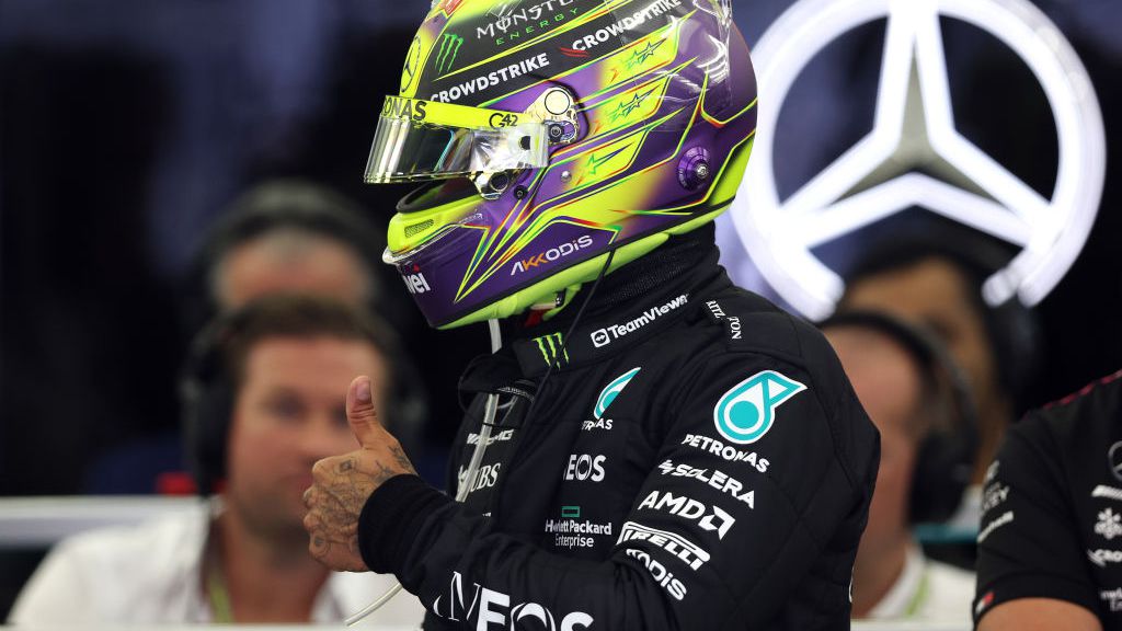 Lewis Hamilton, da Mercedes, na F1
