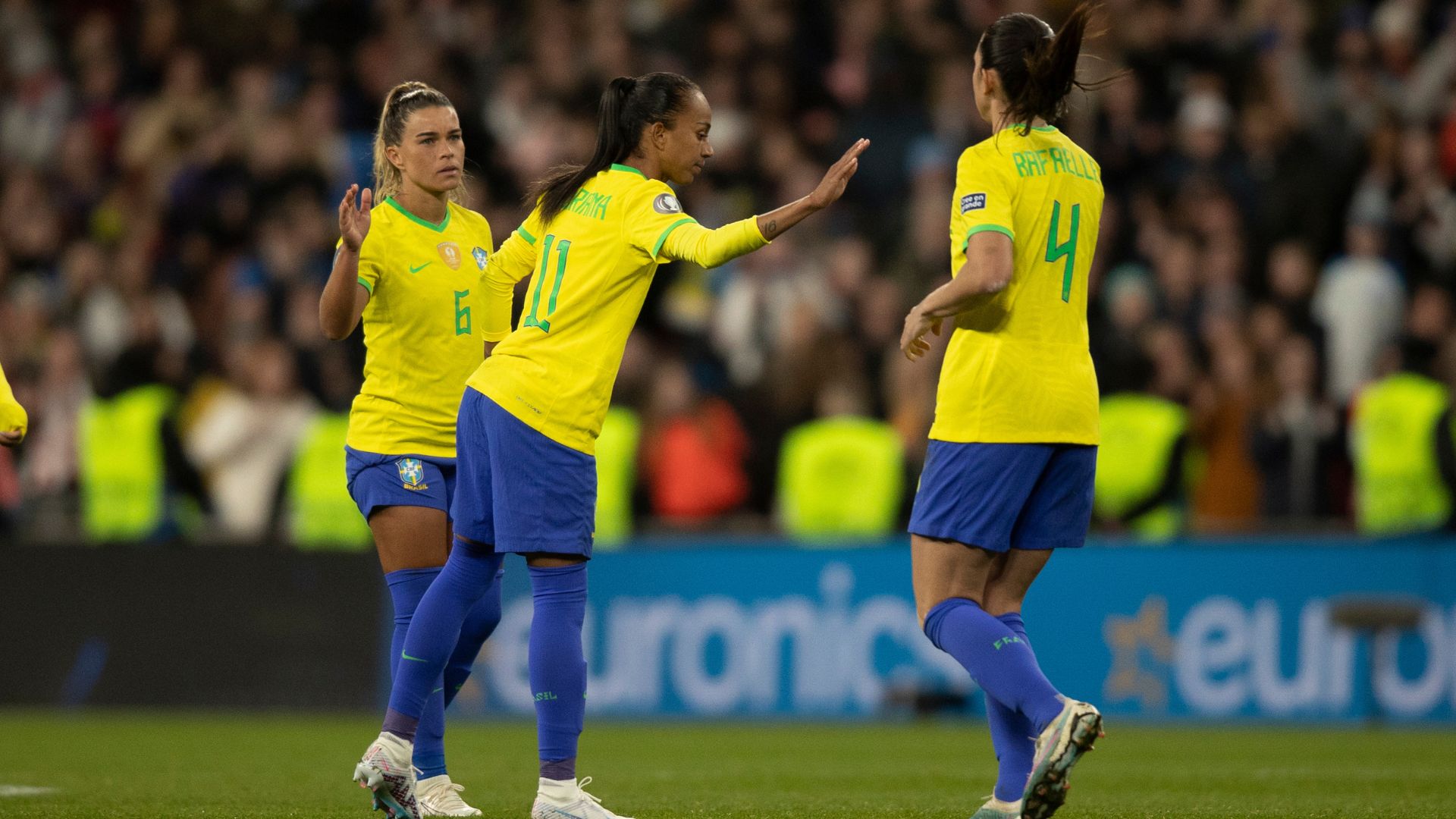 Brasil encara a Alemanha em amistoso antes da Copa Feminina