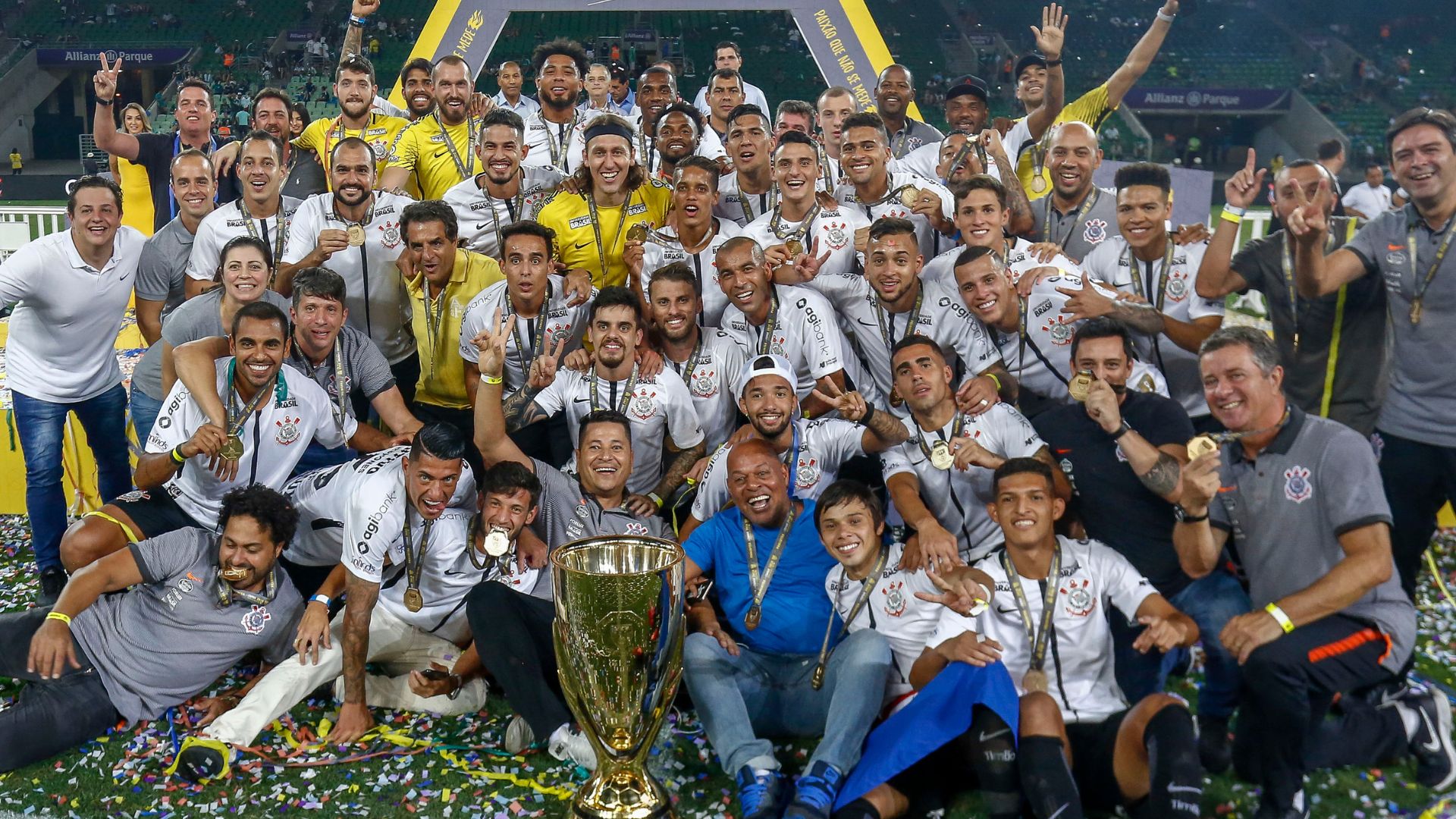 Corinthians foi campeão Paulista de 2018