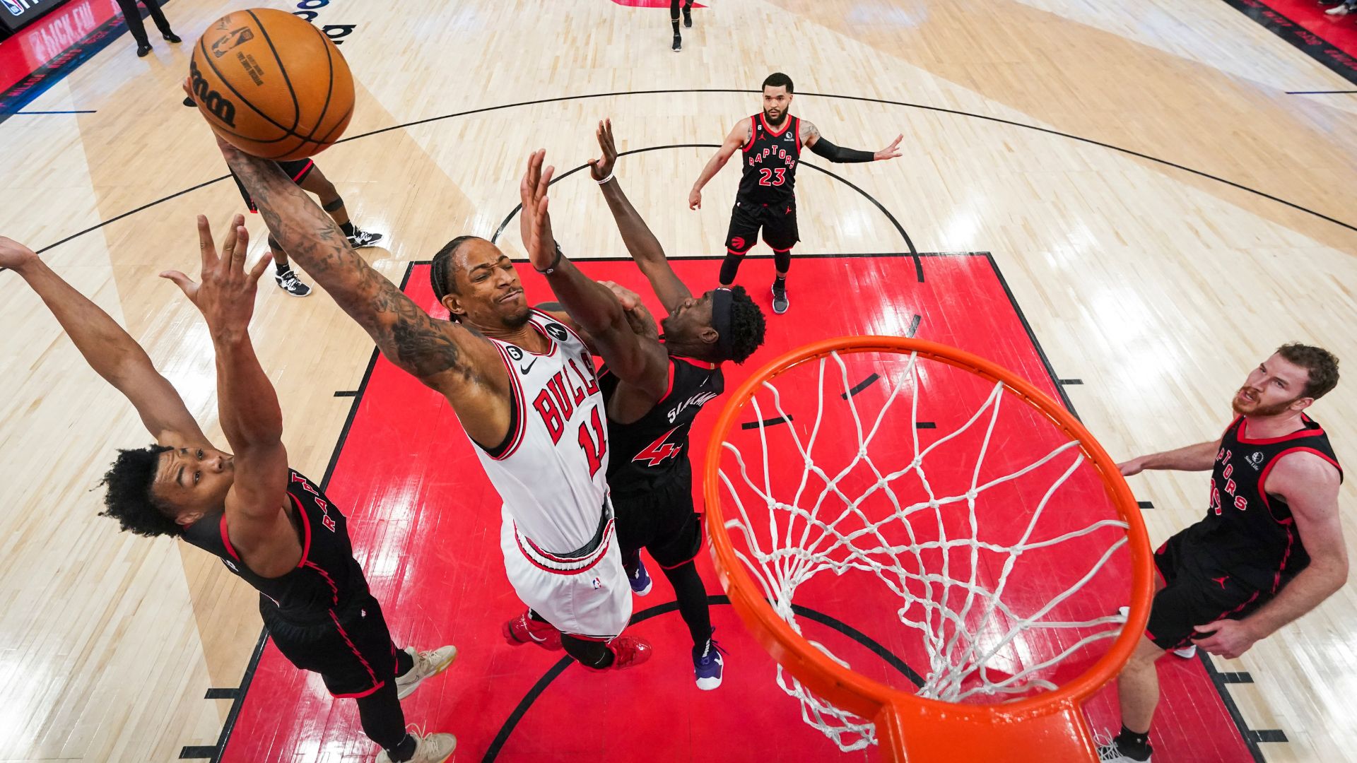 Chicago Bulls vence Toronto Raptors na NBA