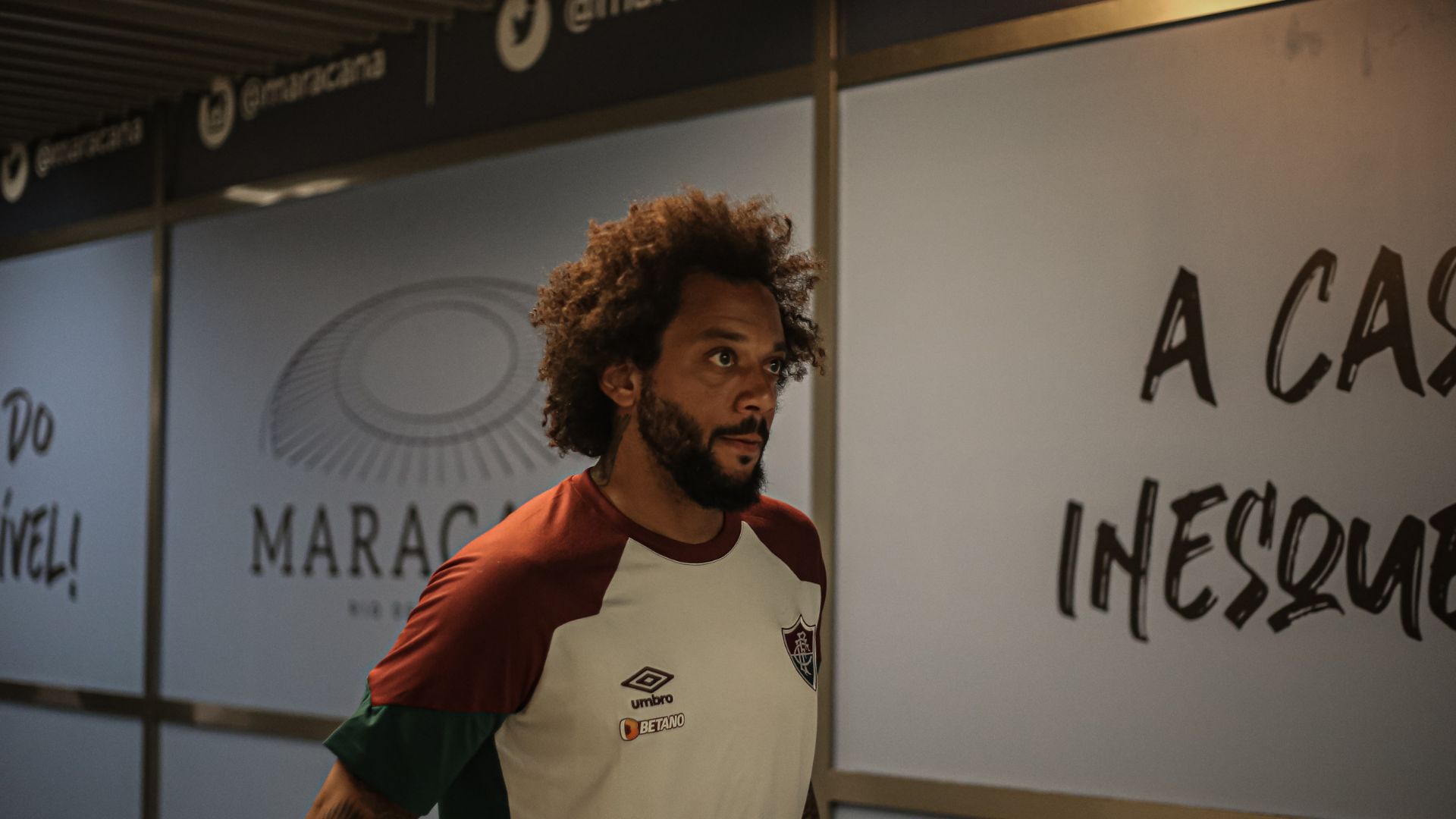 A partida de ida marcou a primeira vez que Marcelo foi relacionado neste retorno ao Fluminense (Crédito: Marcelo Gonçalves / Fluminense)