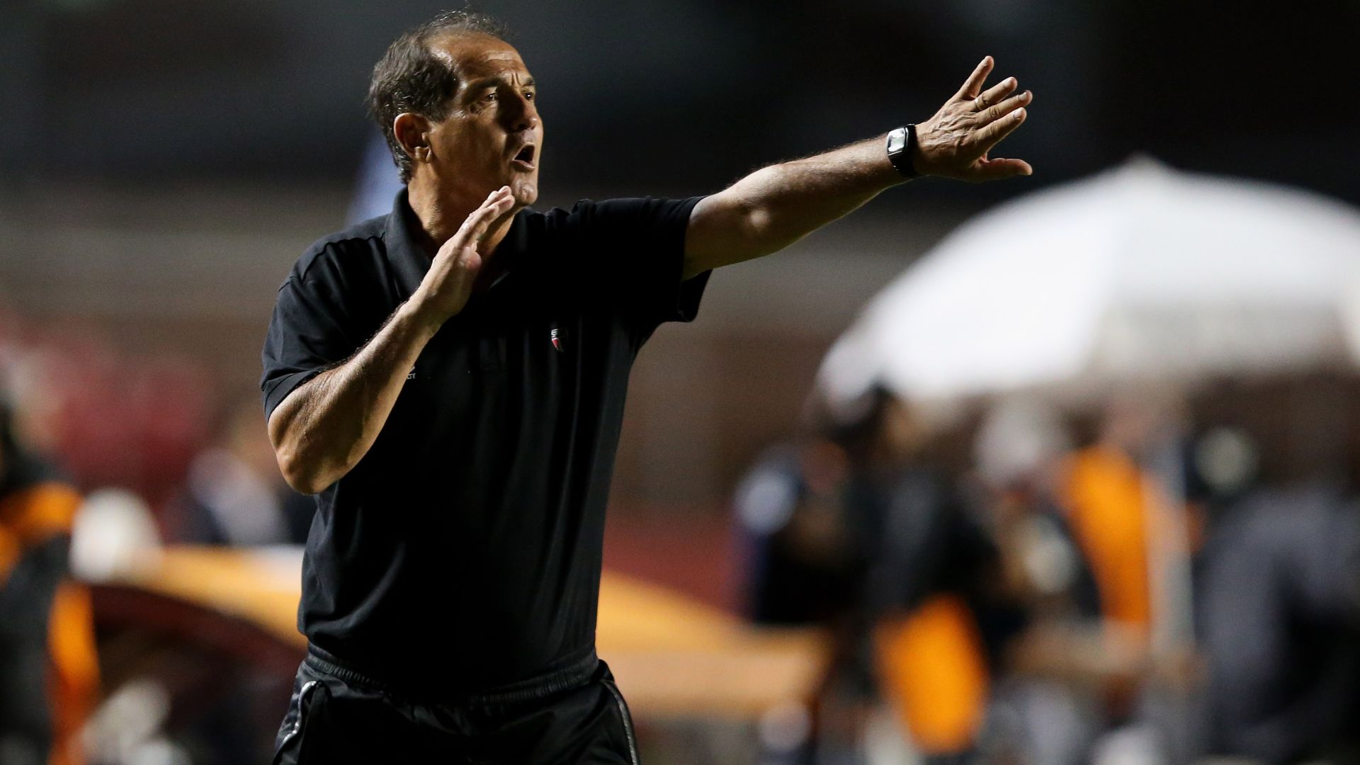 Muricy em seus tempos de treinador pelo São Paulo, em 2015 (Crédito: Getty Images)