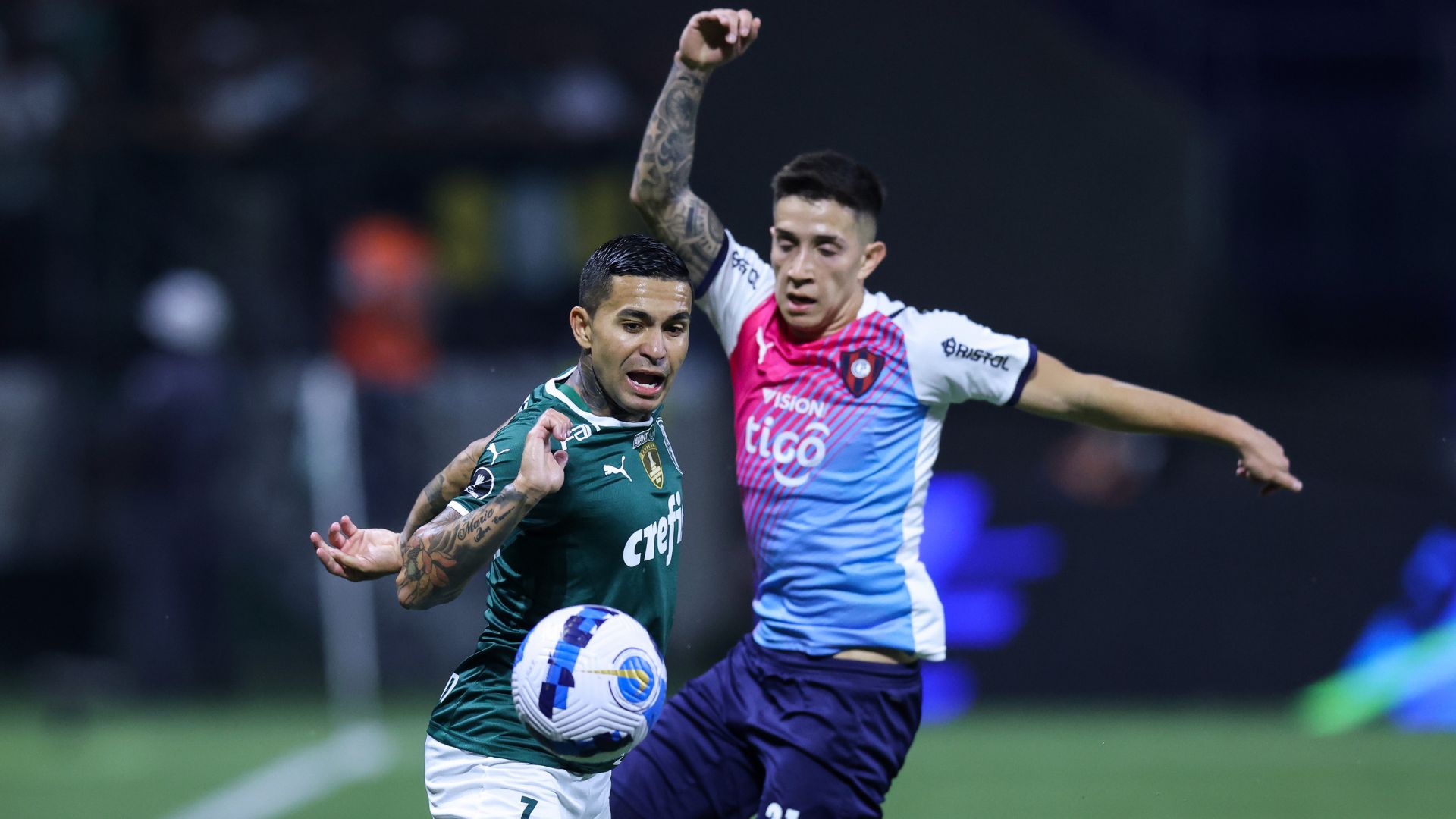Encontro entre Palmeiras e Cerro Porteño na Libertadores 2022